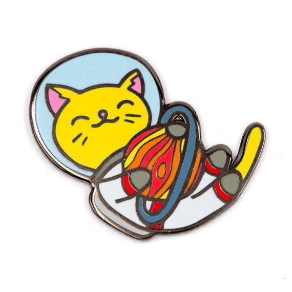 Go Chess Cat Enamel Pin Go Chess Cat Enamel Pin