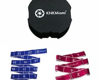 Set di blocchi per yoga circolari e fasce di resistenza - Pacchetto Ultra Pro