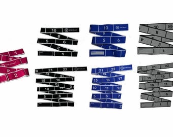 7-Band Stretch Resistance Bundle: Light, Medium & Heavy
