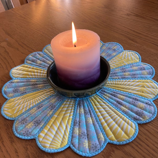 Reversible Table Mat: Reversable Candle Mat, Protects Furniture, Machine Washable