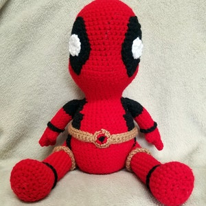 Deadpool Crochet Pattern
