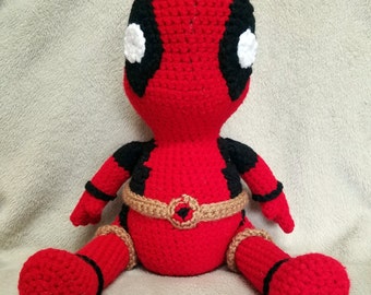 Deadpool Crochet Pattern