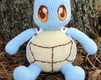 Squirtle Crochet Pattern