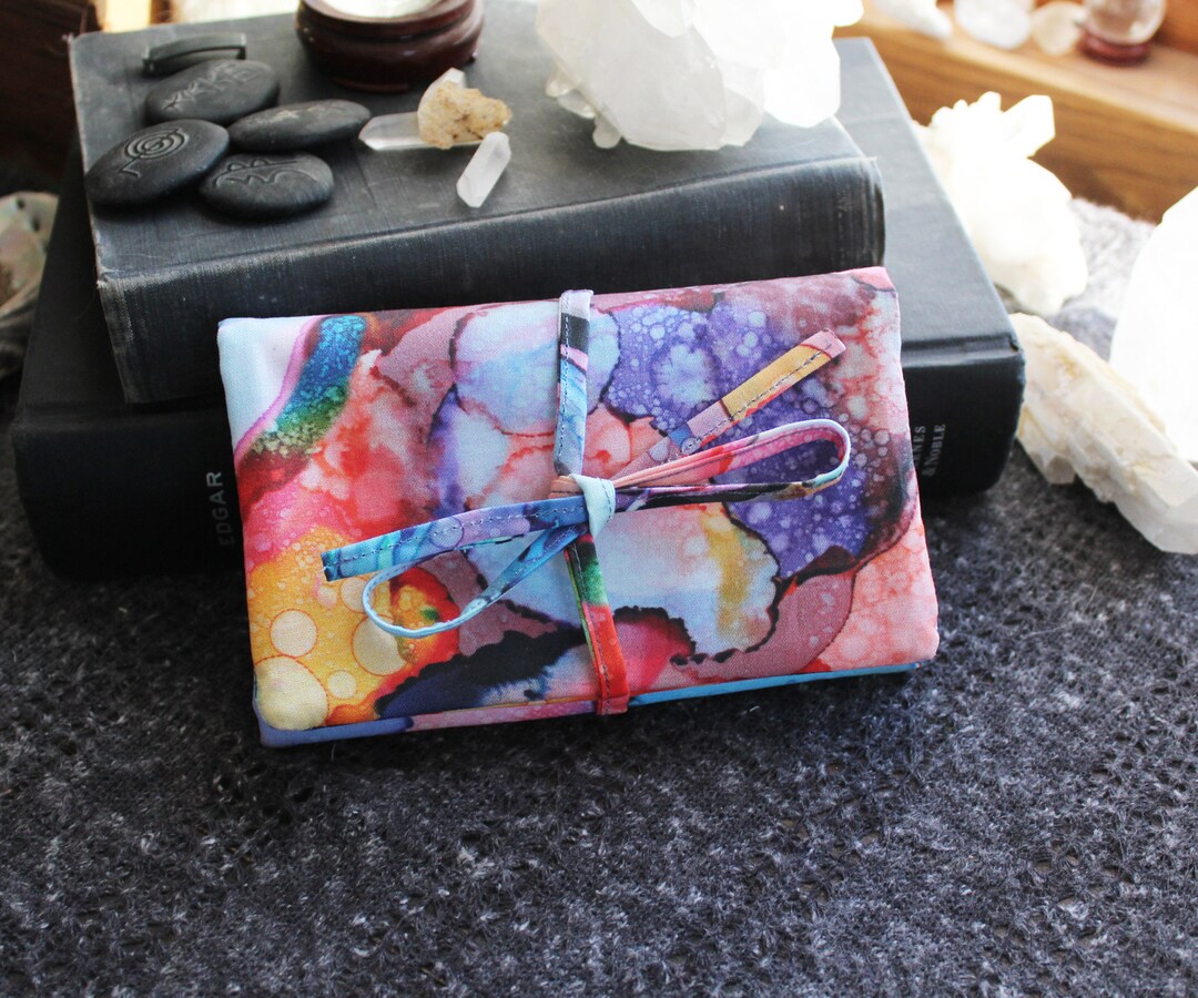 Wrap Around Tarot Oracle Bag Tarot Cards Pouch Wrap Bag Etsy