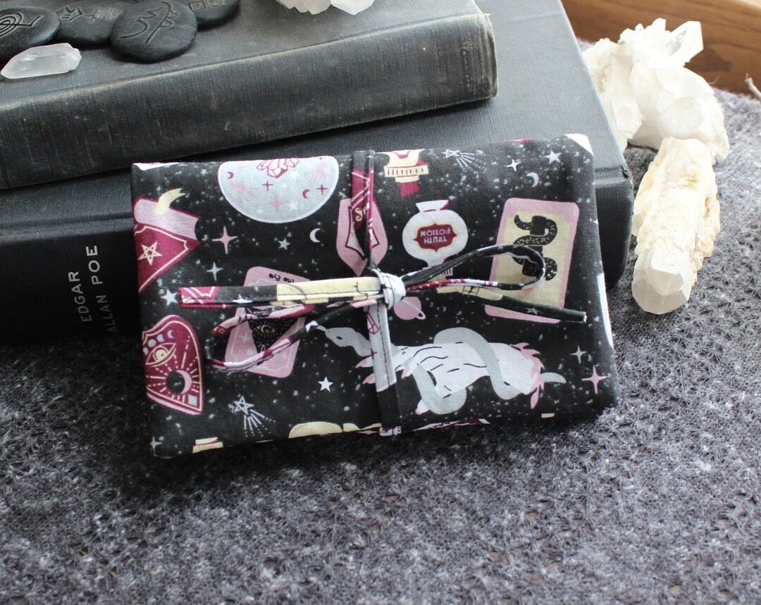 Wrap Around Tarot Oracle Bag Tarot Cards Pouch Wrap Bag Mystic Crystals ...