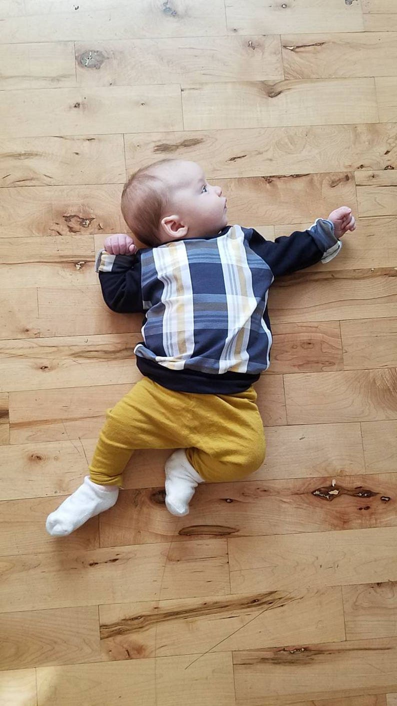 Mustard yellow baby leggings handmade leggings mustard knit Etsy