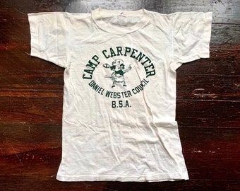 Medium, Vintage 1950s Pilgrim White Cotton Pocket T-shirt, as Is, I - Etsy Medium, Vintage 1950s Pilgrim White Cotton Pocket T-shirt, as Is, I - Etsy