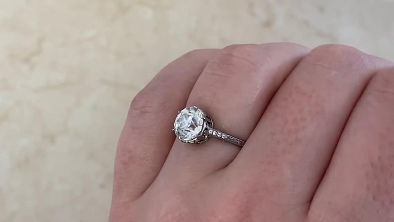 Platinum Diamond Ring