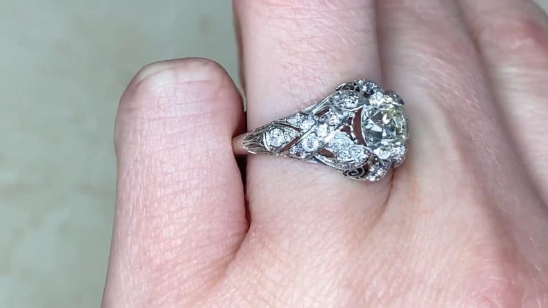 Center Diamond Ring