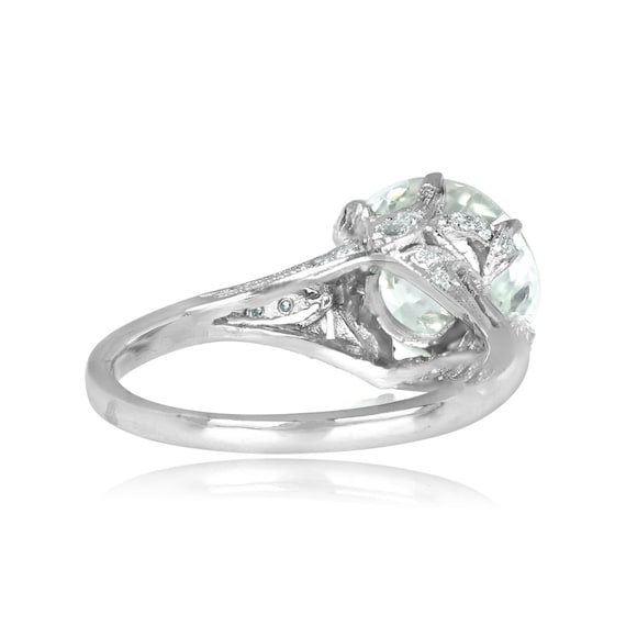 2.88ct Edwardian Style Old European Diamond Ring.… - image 5
