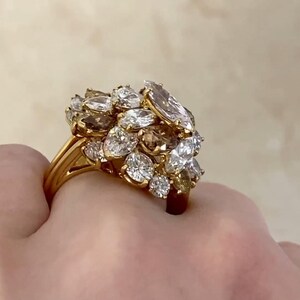 Cluster Diamond Ring