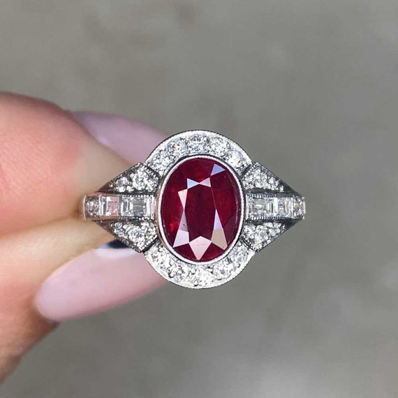 Ruby ring for sale deals