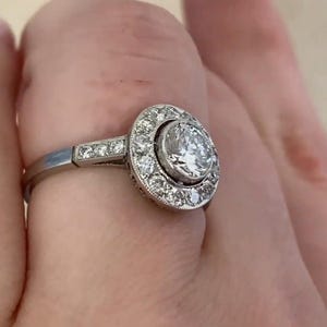 Center Diamond Ring