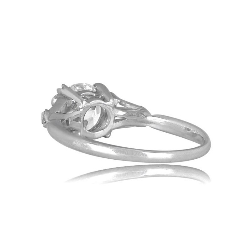 1.40ct Vintage Style Engagement Ring Etsy