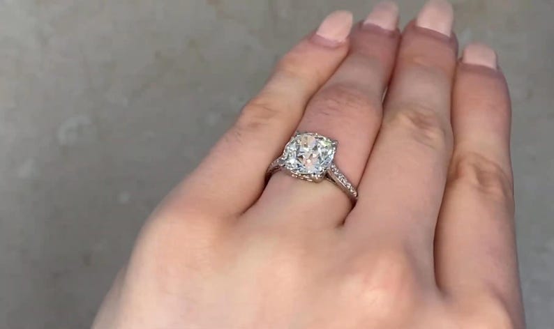 Platinum Diamond Ring