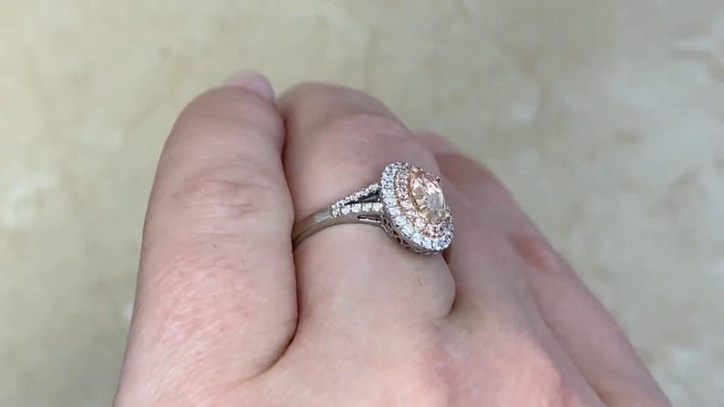Oval Shaped Diamond Ring