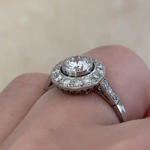 Platinum Diamond Ring
