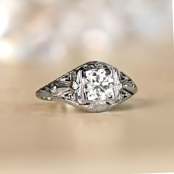 Miriams Jewelry 1.30 CT Old European Cut Diamond Ring - Miriams Jewelry