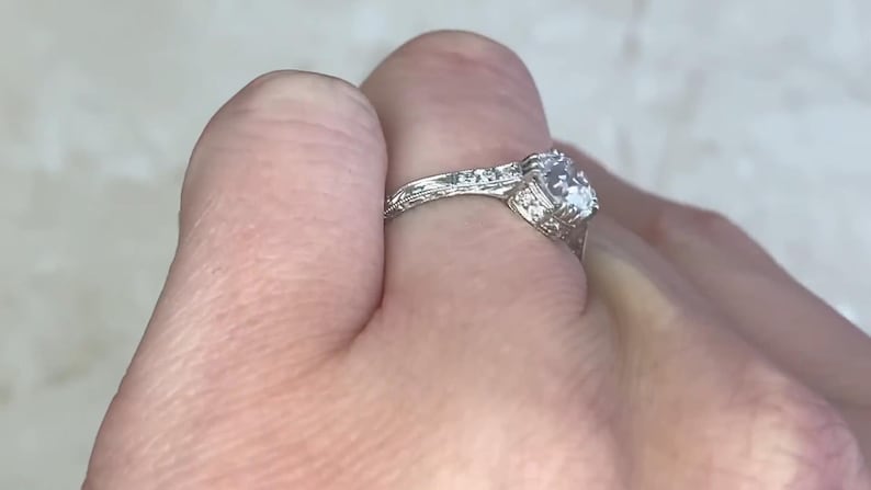 Old European Cut Diamond Ring