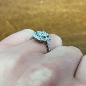 Halo Diamond Ring