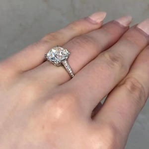 Old European Cut Diamond Ring