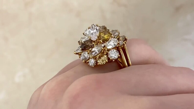 18K Yellow Gold Ring