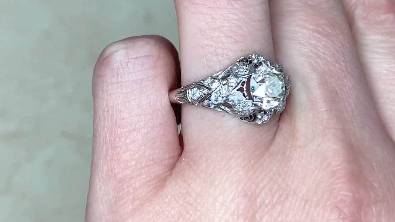 Prong Diamond Ring