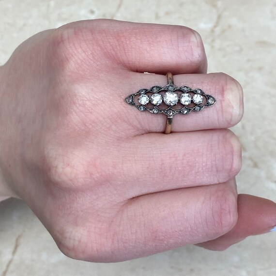 Sale - Antique Victorian 0.70ct Diamond Ring, Cir… - image 8