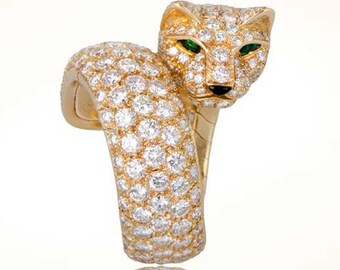 Vintage Cartier Panther Ring