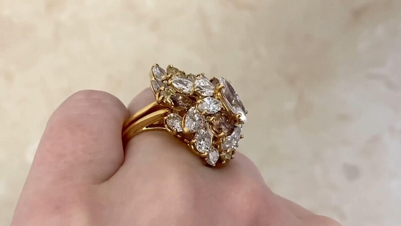 Marquise Shaped Ring