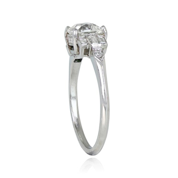1.10ct GIA-Certified Cushion Cut Diamond Ring, Ci… - image 3