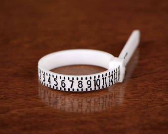 Ring Sizer | Plastic Belt Ring Sizer | Size 1 to Size 17