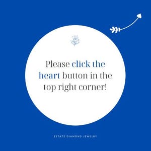 Favorite Button Click for Vintage Jewelry Shop on Etsy