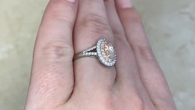 Pink Diamond Ring