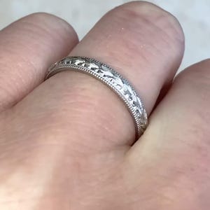 Vintage Wedding Band