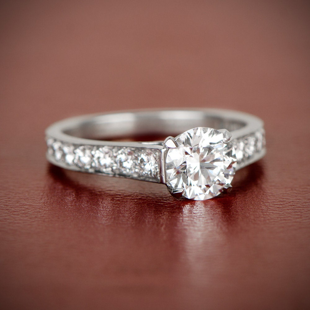 antique cartier engagement ring