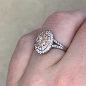 Vintage Pink Diamond Ring