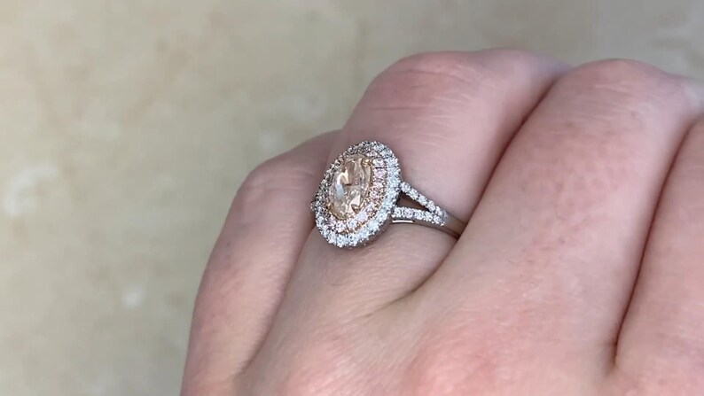 Vintage Pink Diamond Ring