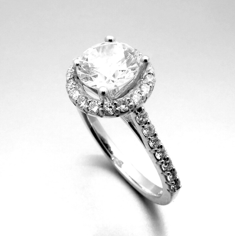floating halo engagement ring floating halo engagement ring