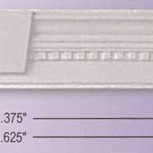 Keystone Door/window/wall ABS Paintable Plastic Pediment Moulding 46.63 ...