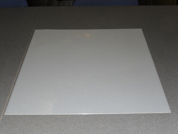 1 Thick Flexible Lightweight 24x24x1/16 Translucent Polyethylene Plastic  Stencil Template Sheet