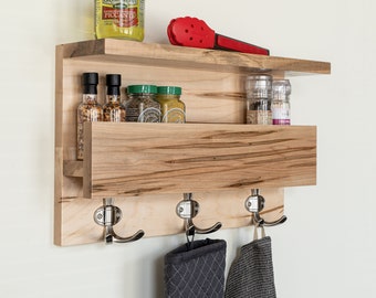 Modern and Functional Kitchen and Entryway Organizer,  Sleek and Contemporary Design - Shelf #04
