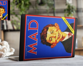 MAD MAGAZINE LAPWRAP Laptop Graphic great Christmas gift birthday gift for gamer unique gift idea Customize your device vintage item retro