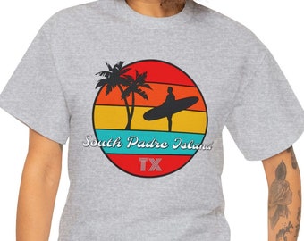 South Padre Island Texas Shirt, Padre Island Shirt, South Padre Island Beach Shirt, Padre Island Beach Surfer Tee, Padre Island Beach