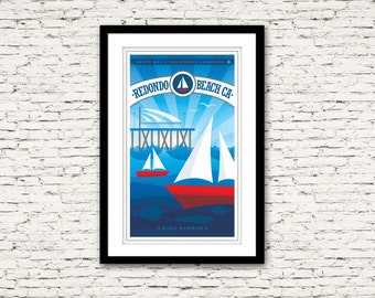 Redondo Beach California Print