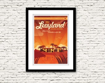 Levyland in Carlsbad California Print