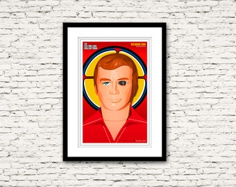 Impression ou toile d’homme de six millions de dollars