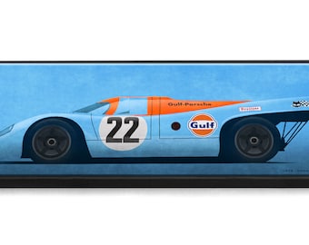 Limited Edition Porsche Poster Series 2 Porsche 917K on Canvas and Prints
