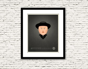 Golden Ticket Series Authur Slugworth Charlie and the Chocolate Factory Print or Canvas