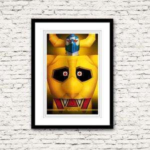 Gaiking Shogun Warrior Poster Collection Print or Canvas